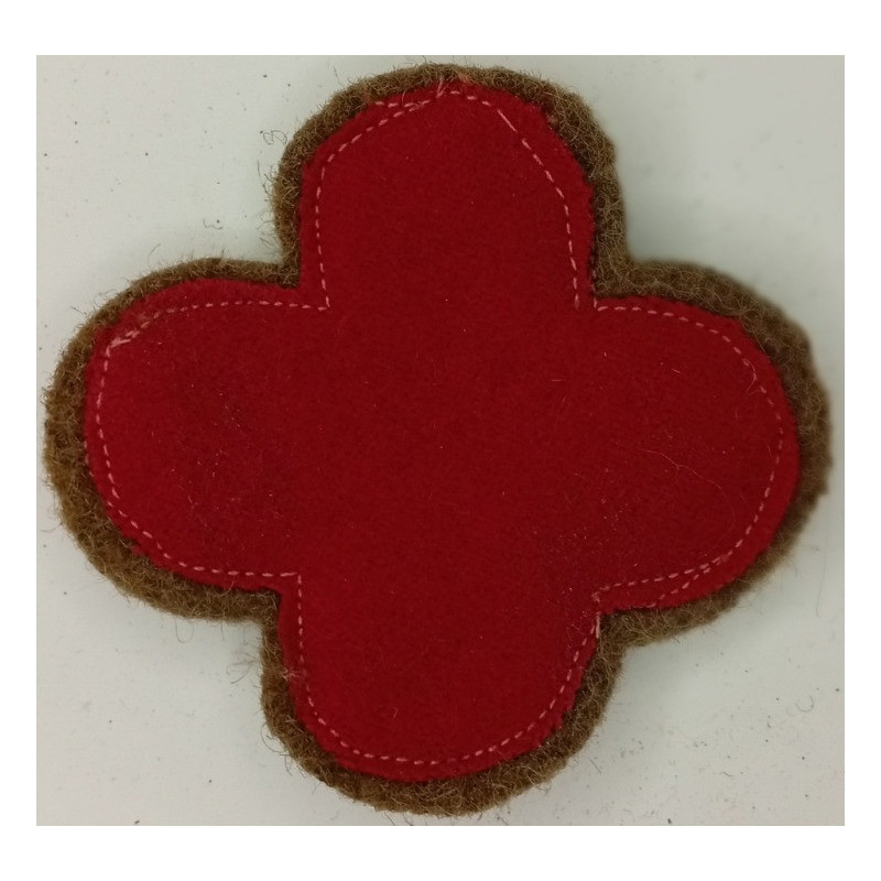 Patch 88ème D.I.U.S. Trèfle Rouge - Régiments d'Artillerie US WW1
