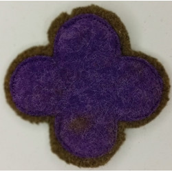 Patch 88ème D.I.U.S. Trèfle Violet - Bataillons de Machine Gun US WW1