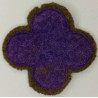 Patch 88ème D.I.U.S. Trèfle Violet - Bataillons de Machine Gun US WW1