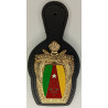 AFRIQUE / CAMEROUN : Insigne Gendarmerie Nationale Camerounaise sur cuir