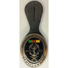 AFRIQUE / CAMEROUN : Insigne Marine Nationale Camerounaise sur cuir