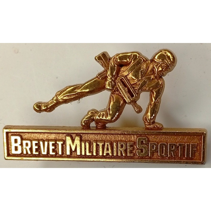 Brevet Militaire Sportif - Nouveau Modèle échelon Or (Coi)