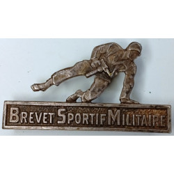 Brevet Sportif Militaire - Ancien Modèle Argent (Dra) (2)