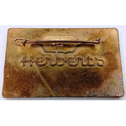 Insigne / Badge de l'Usine Herberts - UPES Peinture Accessoires Automobiles PEUGEOT