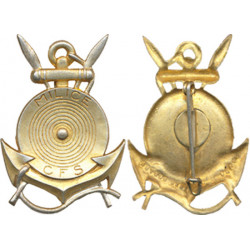 Insigne de Chèche Milice des Côtes Françaises des Somalis - Tirailleurs Indigènes