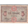 Billet de Nécessité de 1 Franc de Macon & Bourg 1915