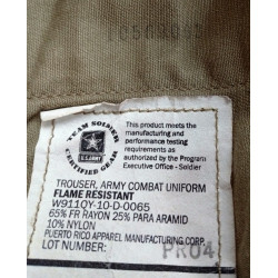 Pantalon de Combat Multicam C.I.A. Américaine / Guerre d'Afghanistan Occasion