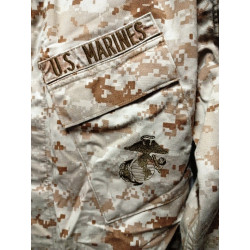 Veste de Combat cam Digital Désert U.S. Marine Corps Armée Américaine / U.S.M.C. Guerre d'Irak