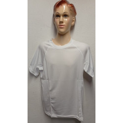 Tee-Shirt Blanc en baumwolle Armée Française NEUF