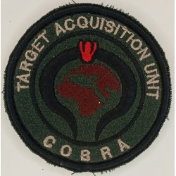 Ecusson "Target Acquisition Unit" des Batteries COBRA du 1er Régiment d'Artillerie - Guerre du Liban