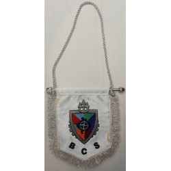 Fanion du Bataillon de Commandement et de Soutien de la KFOR - Brigade Multinationale Nord-Est - Guerre Kosovo / Ex-Yougoslavie