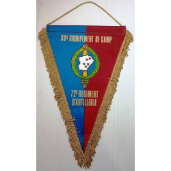 Grand Fanion du 39ème Groupement de Camp - 72ème Régiment d'Artillerie