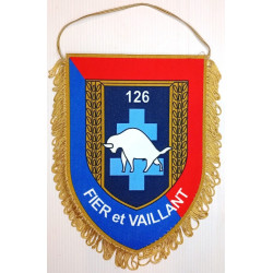 Grand Fanion des Caporaux-Chefs de la 4ème Compagnie du 126ème Régiment d'Infanterie
