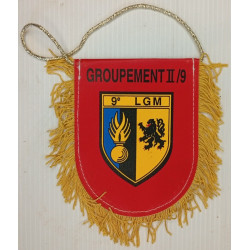 Fanion Groupement II/9 - 9ème Légion de Gendarmerie Mobile - SAINT-QUENTIN