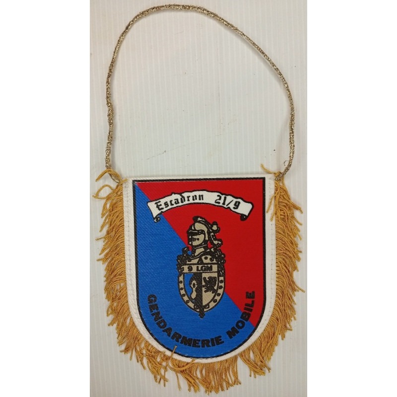 Fanion Escadron 21/9 - Gendarmerie Mobile - SAINT-QUENTIN