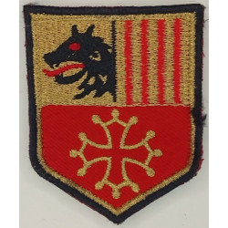 Ancien Ecusson Gendarmerie Départementale Région Languedoc-Roussillon