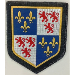 Ecusson caoutchouc Gendarmerie Départementale Région Picardie