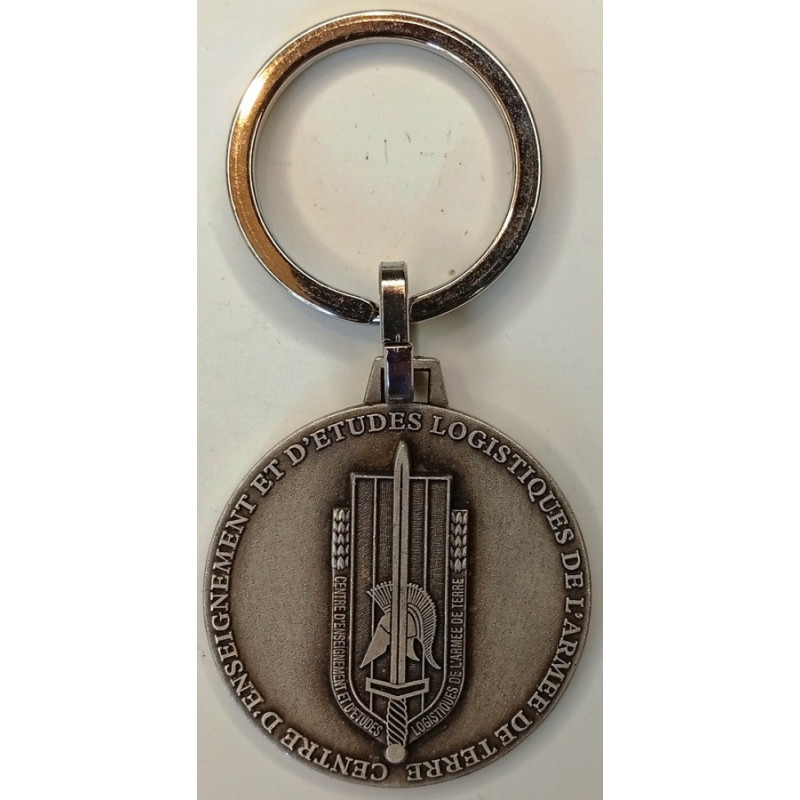 Porte-clefs du Centre d'Enseignement et d'Etudes Logistiques de l'Armée de Terre