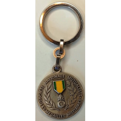 Porte-clefs de la Société Nationale Mutualiste " Les Médaillés Militaires "