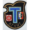Ecusson brodé du 57ème Régiment de Transmissions à coudre