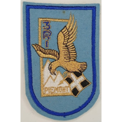 Ecusson brodé du 3ème Régiment d'Infanterie - PIEMONT à coudre