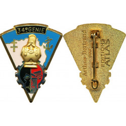 34ème Régiment du Génie - Croix d'Agadès (A.B.At.)