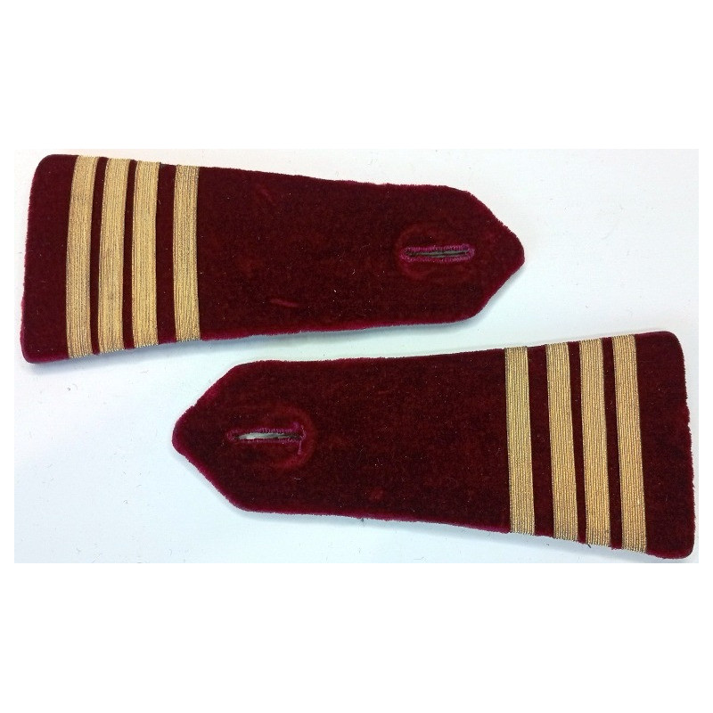 Paire d'épaulettes Commandant Médecin