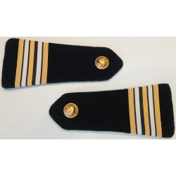 Paire d'épaulettes à boutons Lieutenant-Colonel du Génie