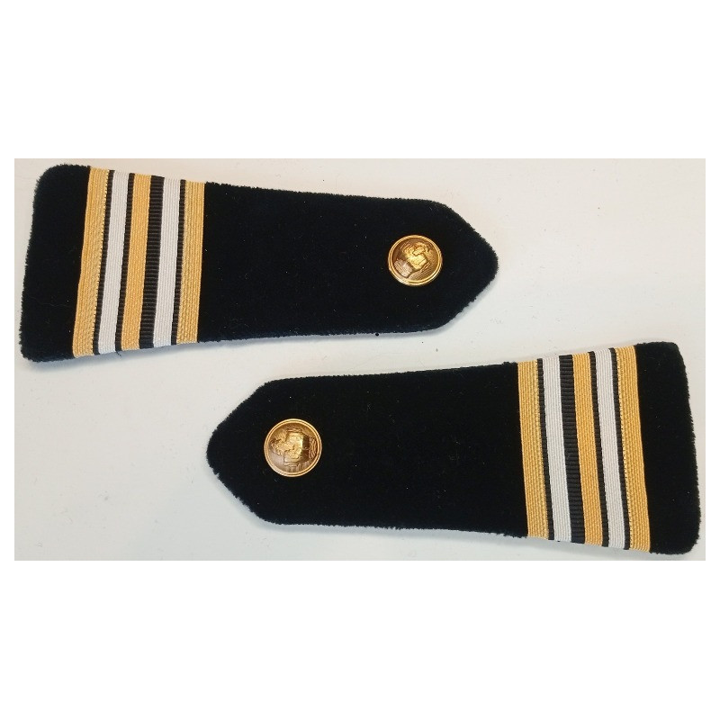 Paire d'épaulettes à boutons Lieutenant-Colonel du Génie