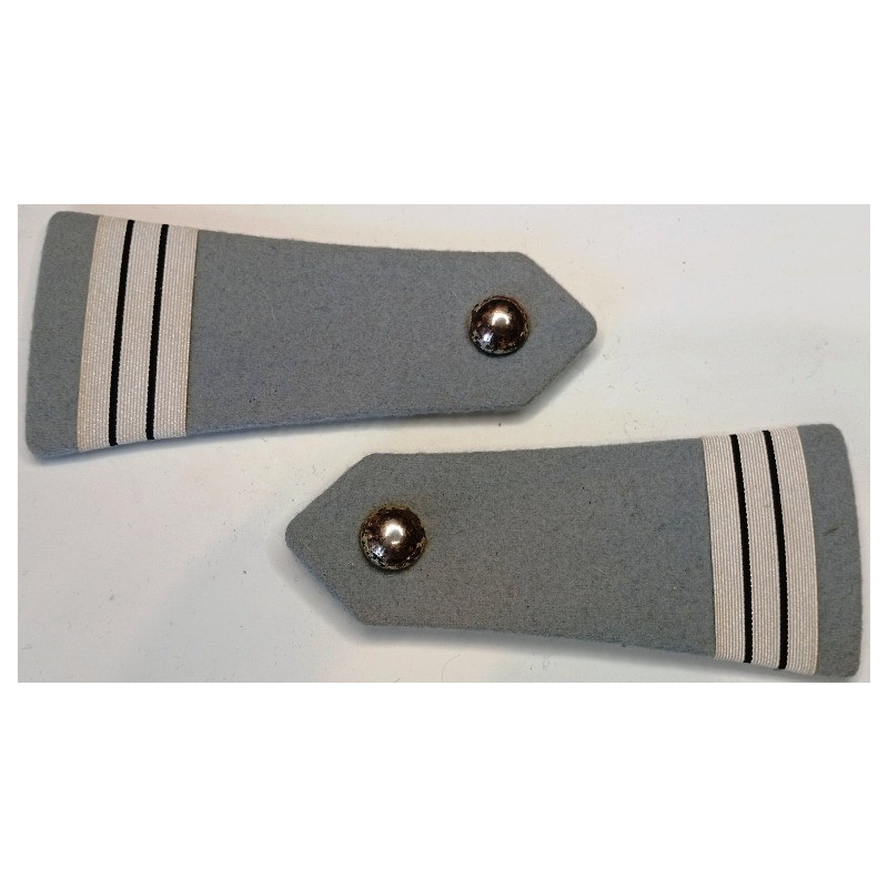 Paire d'épaulettes à boutons Capitaine du Matériel Paire d'épaulettes à boutons Capitaine du Matériel