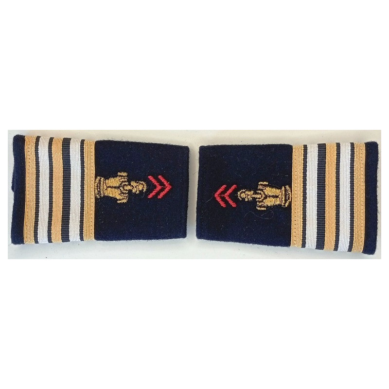 Paire de fourreaux d'épaule de Lieutenant-Colonel Génie