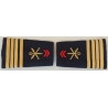 Paire de fourreaux d'épaule de Commandant Artillerie