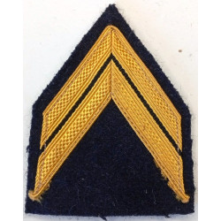 Grade de bras de Caporal Appelé du Contingent Régiments ou Bataillons de Chasseurs à coudre