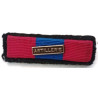 Barrette sur support de médaille de la Défense Nationale "Bronze" avec agrafe "Artillerie"
