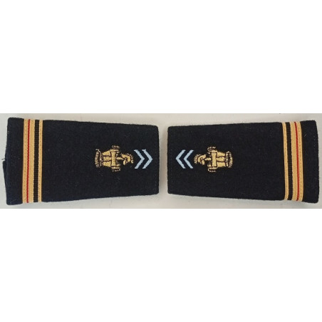 Paire de fourreaux d'épaule de Caporal EVAT du 19ème Régiment du Génie