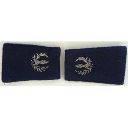 Paire de fourreaux d'épaule de 2ème Classe du Commissariat de l'Armée de Terre