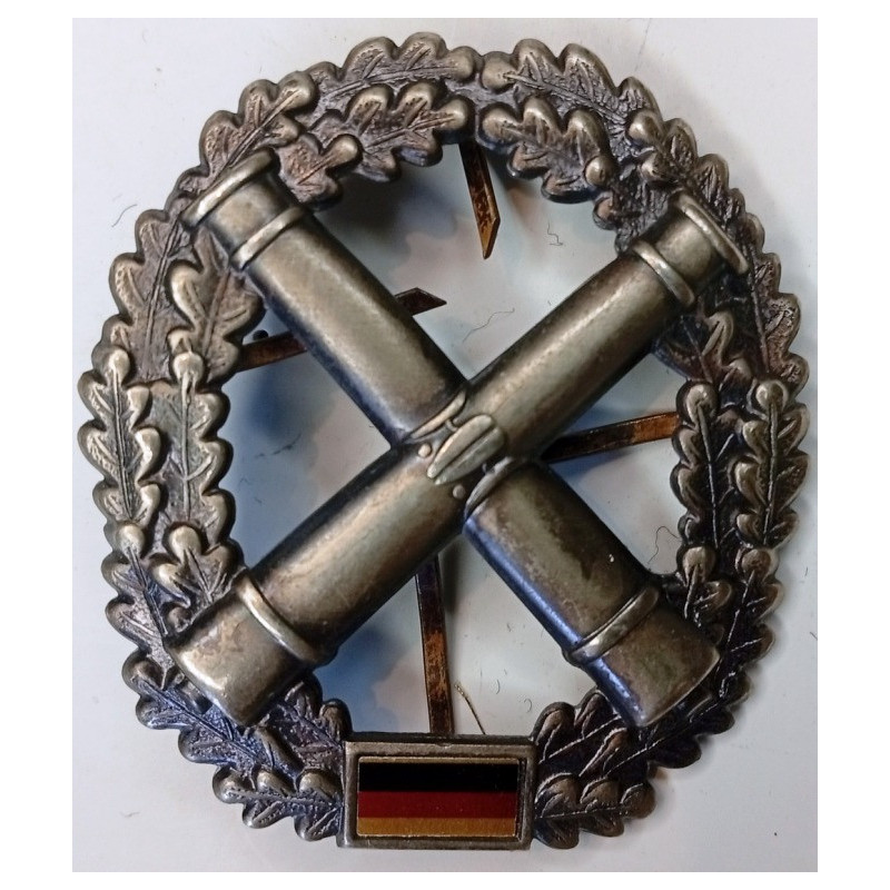 Bundeswehr : Insigne de Béret de l'Artillerie - Artillerietruppe