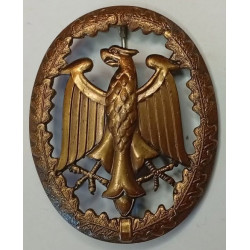 Bundeswehr : Insigne de Réussite en Bronze - Leistungsabzeichen pour Militaire d'Active
