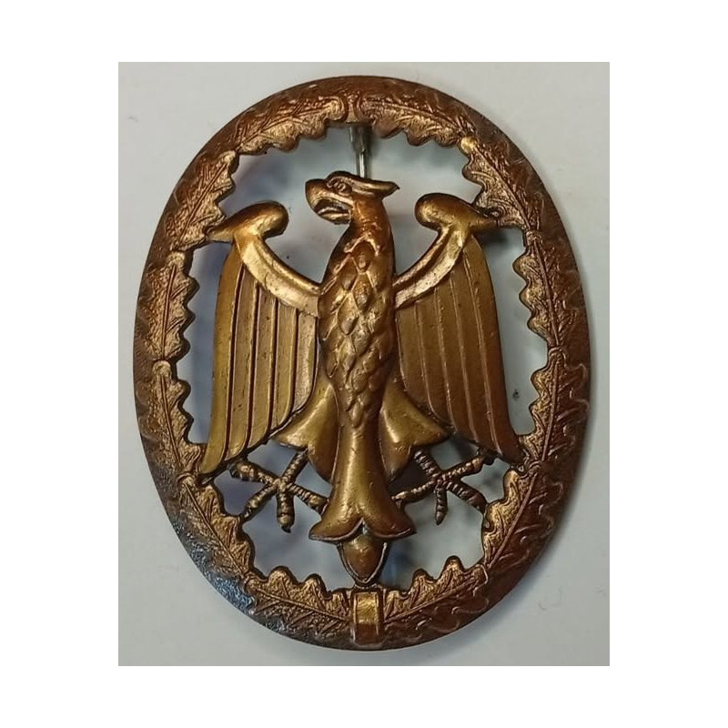 Bundeswehr : Insigne de Réussite en Bronze - Leistungsabzeichen pour Militaire d'Active Bundeswehr : Insigne de Réussite en Bronze - Leistungsabzeichen pour Militaire d'Active
