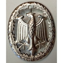 Bundeswehr : Insigne de Réussite en Argent - Leistungsabzeichen pour Militaire d'Active