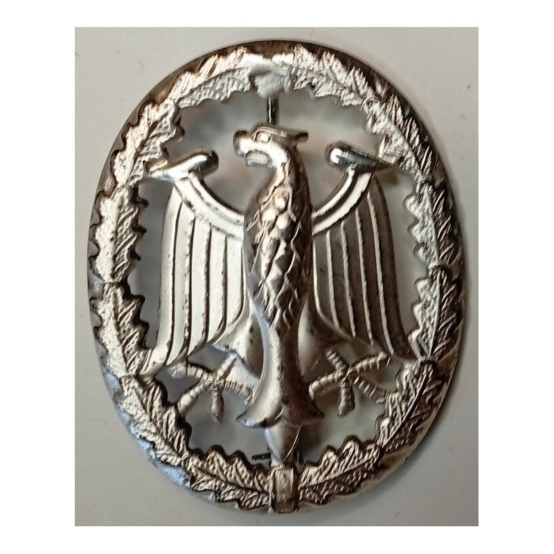 Bundeswehr : Insigne de Réussite en Argent - Leistungsabzeichen pour Militaire d'Active Bundeswehr : Insigne de Réussite en Argent - Leistungsabzeichen pour Militaire d'Active