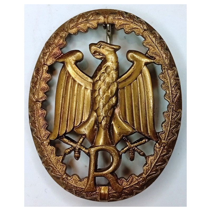Bundeswehr : Insigne de Réussite en Bronze - Leistungsabzeichen pour Militaire de Réserve Bundeswehr : Insigne de Réussite en Bronze - Leistungsabzeichen pour Militaire de Réserve