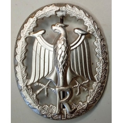 Bundeswehr : Insigne de Réussite en Argent - Leistungsabzeichen pour Militaire de Réserve