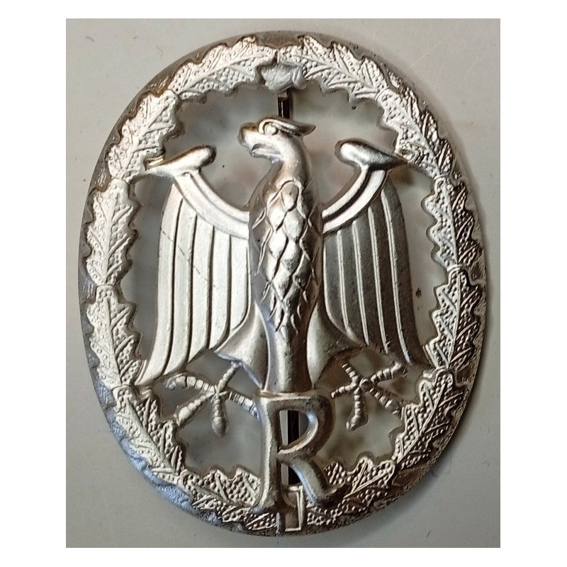 Bundeswehr : Insigne de Réussite en Argent - Leistungsabzeichen pour Militaire de Réserve Bundeswehr : Insigne de Réussite en Argent - Leistungsabzeichen pour Militaire de Réserve