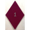 Losange de bras Troupe / Militaire du Rang de la 1ère Section d'Infirmiers Militaires à coudre