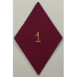 Losange de bras Sous-officier / Officier de la 1ère Section d'Infirmiers Militaires à coudre