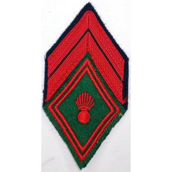 Losange de bras Générique de Brigadier Appelé du Contingent du Train des Equipages à coudre