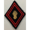 Losange de bras Générique Sous-Officier / Officier du Génie - Grosse Grenade - à velcro