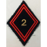 Losange de bras Sous-Officier / Officier du 2ème Régiment du Génie à coudre