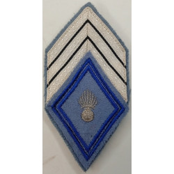 Losange de bras Générique de Maréchal-des-Logis-Chef du Matériel à crochets